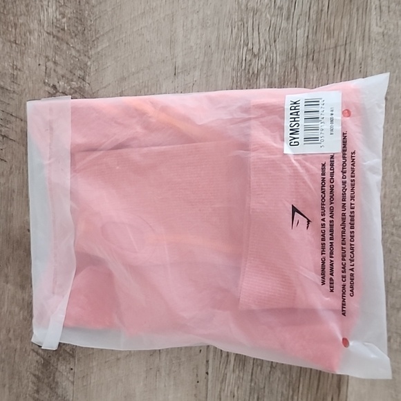 NWT Gymshark Womens Cropped Compression Longsleeve - Orange - Picture 10 of 12